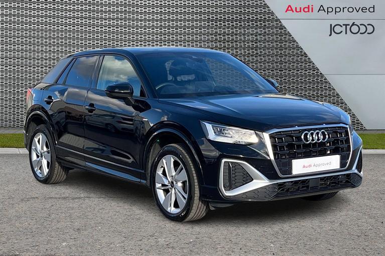 Used 2024 AUDI Q2 35 TFSI S Line 5dr S Tronic Black at JCT600