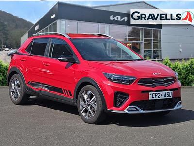 Used 2024 Kia STONIC 1.0 T-GDi MHEV GT-Line S SUV 5dr Petrol Hybrid Manual Euro 6 (s/s) (118 bhp) BLAZE RED at Gravells