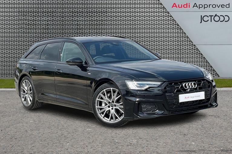 Used 2024 AUDI A6 Avant 2.0 TFSIe 50 Black Edition Estate 5dr Petrol Plug-in Hybrid S Tronic quattro Euro 6 (s/s) 17.9kWh (299 ps) Black at JCT600