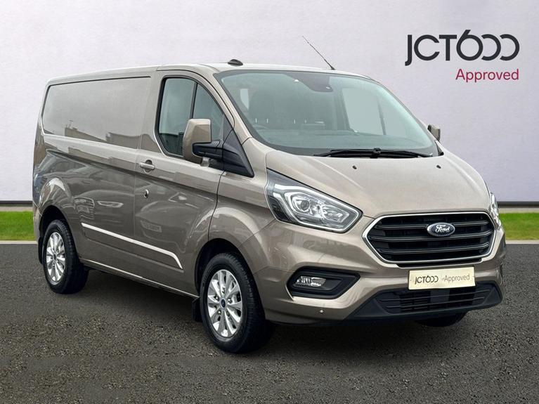 Used 2023 FORD Transit Custom 2.0 320 EcoBlue Limited Panel Van 5dr Diesel Manual L1 H1 Euro 6 (s/s) (170 ps) Silver at JCT600