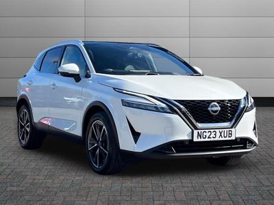 Used 2023 Nissan Qashqai 1.3 DIG-T MHEV Tekna SUV 5dr Petrol Hybrid Manual Euro 6 (s/s) (140 ps) at Sinclair Direct