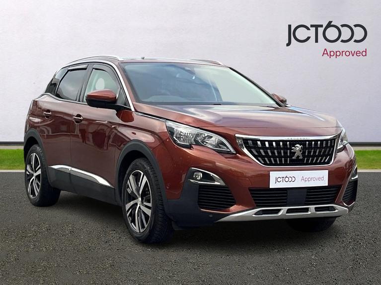 Used 2019 PEUGEOT 3008 1.5 BlueHDi Allure SUV 5dr Diesel EAT Euro 6 (s/s) (130 ps) Bronze at JCT600