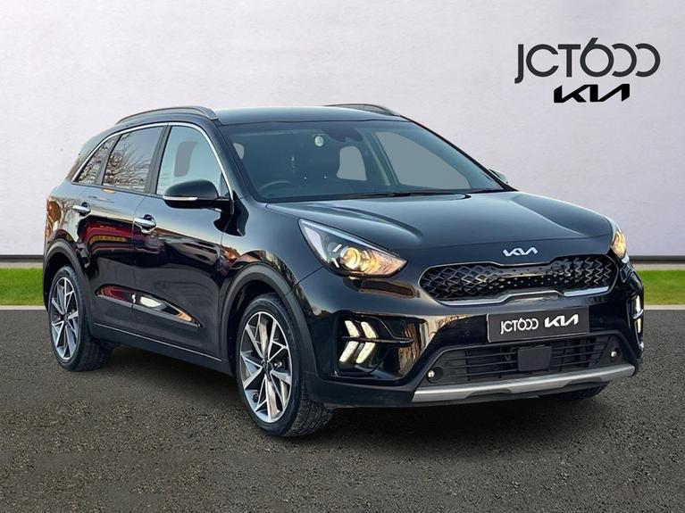 Used 2021 KIA Niro 1.6 GDi 3 SUV 5dr Petrol Hybrid DCT Euro 6 (s/s) (139 bhp) Black at JCT600