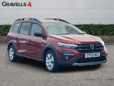 Used 2022 Dacia JOGGER 1.0 TCe Essential MPV 5dr Petrol Manual Euro 6 (s/s) (110 ps) Terracotta at Gravells