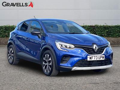 Used 2023 Renault CAPTUR 1.6 E-TECH evolution SUV 5dr Petrol Hybrid Auto Euro 6 (s/s) (145 ps) Blue at Gravells