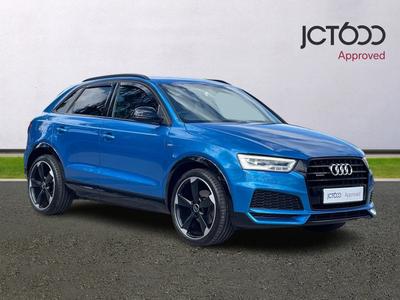 2017 AUDI Q3 2.0 TDI Black Edition SUV 5dr Diesel S Tronic quattro Euro 6 (s/s) (184 ps) at JCT600