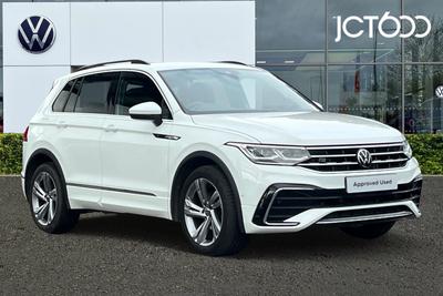 2023 VOLKSWAGEN Tiguan 1.5 TSI R-Line Edition SUV 5dr Petrol DSG Euro 6 (s/s) (150 ps) at JCT600
