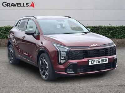 Used 2026 Kia SPORTAGE 1.6 T-GDi GT-Line SUV 5dr Petrol Manual Euro 6 (s/s) (147 bhp) magma red at Gravells