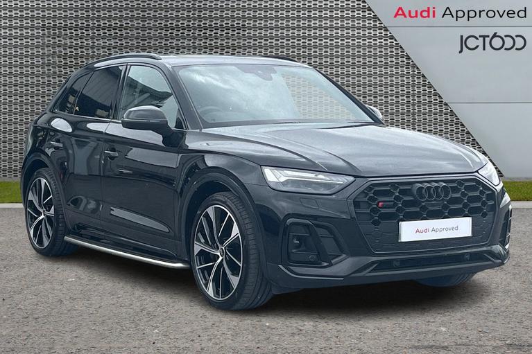 Used 2023 AUDI Sq5 3.0 TDI V6 Vorsprung SUV 5dr Diesel Tiptronic quattro Euro 6 (s/s) (341 ps) Black at JCT600