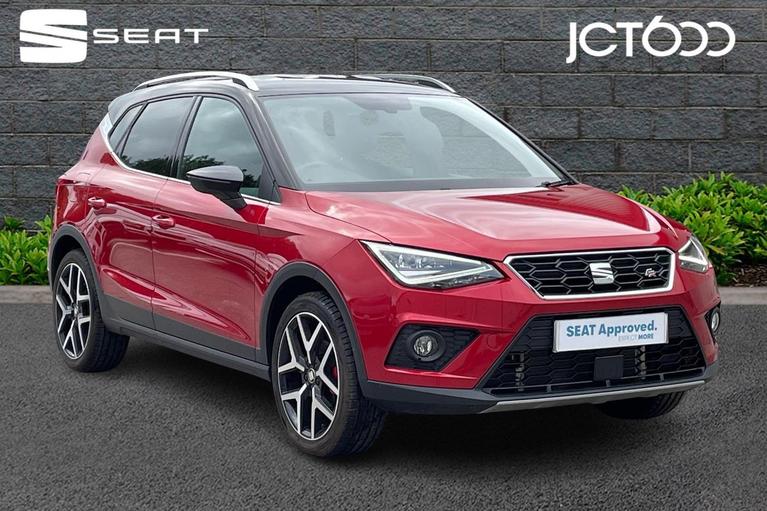 Used 2021 SEAT Arona 1.0 TSI FR Red Edition SUV 5dr Petrol Manual Euro 6 (s/s) (110 ps) Red at JCT600