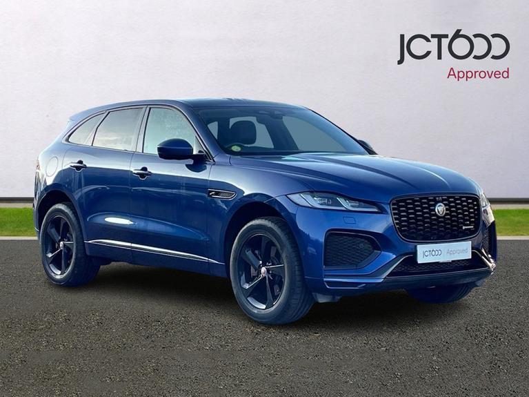 Used 2021 JAGUAR F-Pace 2.0 D200 MHEV R-Dynamic S SUV 5dr Diesel Auto AWD Euro 6 (s/s) (204 ps) Blue at JCT600