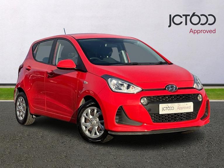 Used 2018 HYUNDAI i10 1.0 SE Hatchback 5dr Petrol Manual Euro 6 (67 ps) Red at JCT600