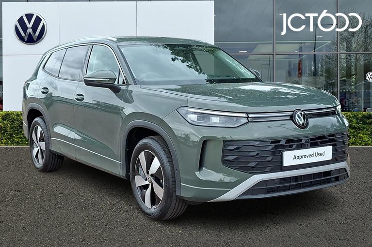 Used 2026 VOLKSWAGEN Tayron 1.5 eTSI MHEV Match SUV 5dr Petrol Hybrid DSG Euro 6 (s/s) (150 ps) Green at JCT600