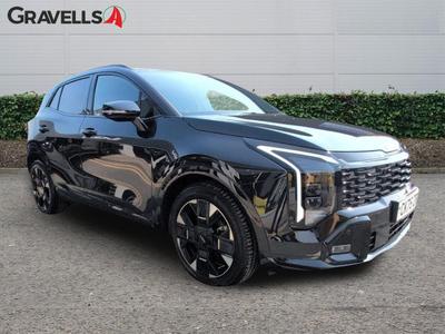 Used 2025 Kia SPORTAGE 1.6 h T-GDi GT-Line SUV 5dr Petrol Hybrid Auto Euro 6 (s/s) (235 bhp) PHANTOM BLACK at Gravells