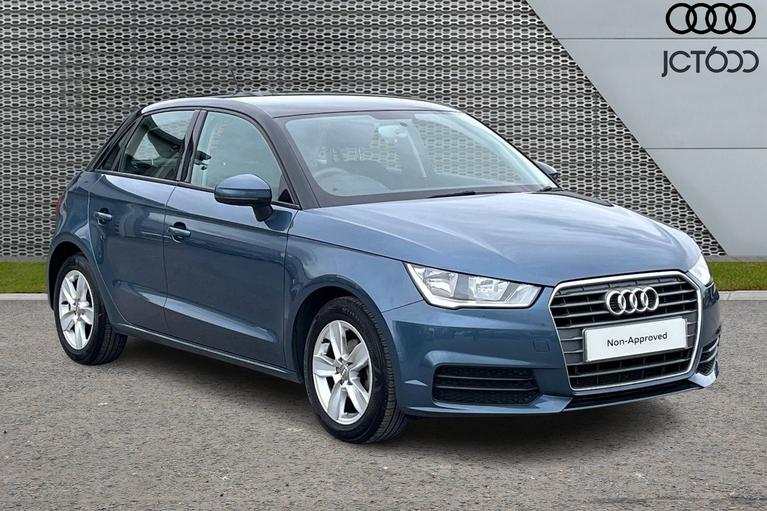 Used 2017 AUDI A1 1.0 TFSI SE Sportback 5dr Petrol Manual Euro 6 (s/s) (95 ps) Blue at JCT600