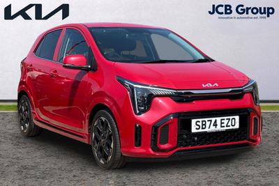 Used 2025 Kia Picanto 1.0 AMT GT-LINE Blaze Red at Kia Motors UK