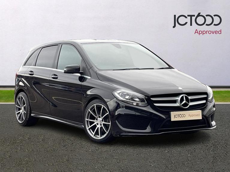 Used 2016 MERCEDES-BENZ B Class 1.5 B180d AMG Line MPV 5dr Diesel 7G-DCT Euro 6 (s/s) (109 ps) Black at JCT600