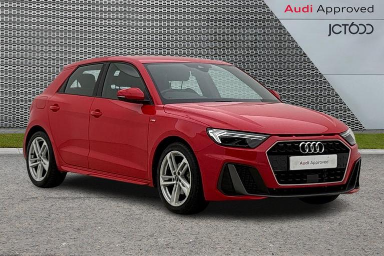 Used 2022 AUDI A1 30 TFSI 110 S Line 5dr [Tech Pack Pro] Red at JCT600