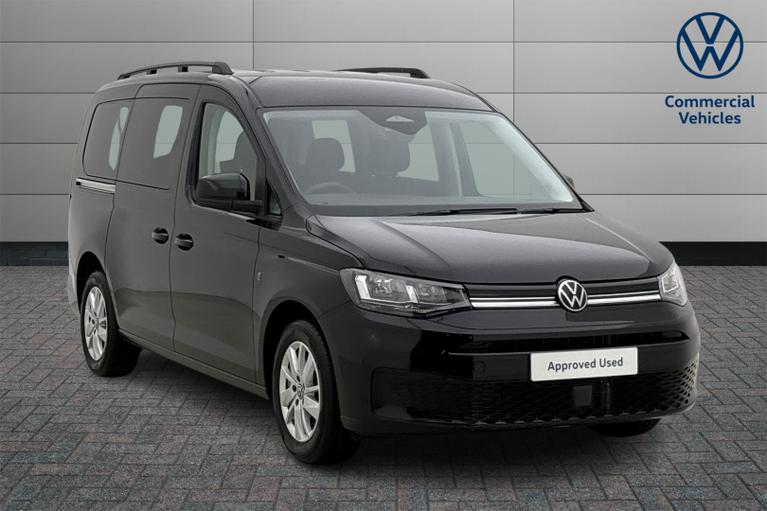 Used 2026 Volkswagen Caddy Maxi 2.0 TDI 122 Life 5dr DSG [Tech Pack] Deep Black at JCT600