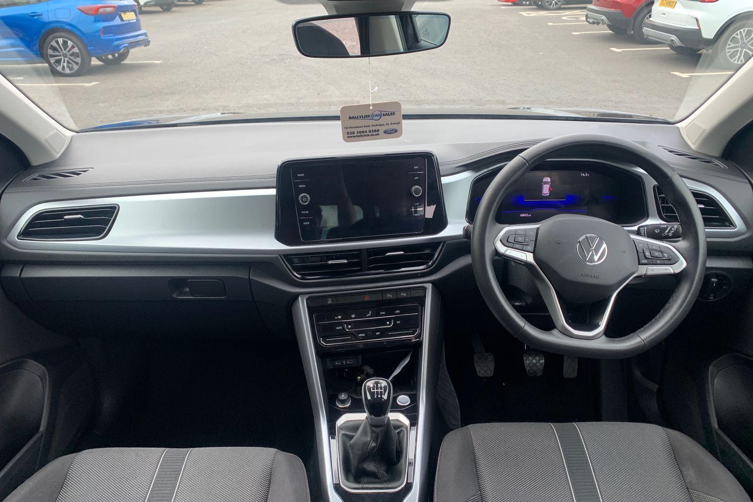 2025 Volkswagen T-Roc 1.0 TSI 115PS Match in Black with 6K - vehicle photo 11 for sale on PureCar