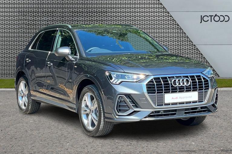 Used ~ AUDI Q3 S line 35 TDI 150 PS S tronic Daytona grey at JCT600