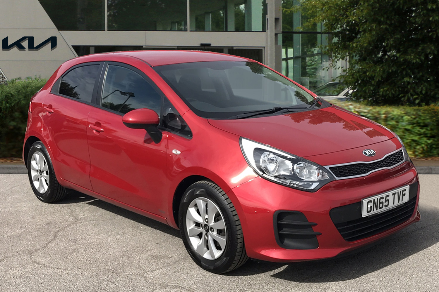 Kia Rio 1.25 SR7 in Blaze Red £8,500