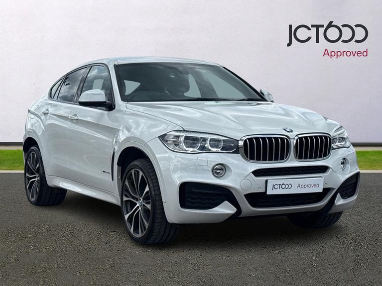 Used 2019 BMW X6 3.0 40d M Sport Edition SUV 5dr Diesel Auto xDrive Euro 6 (s/s) (313 ps) White at JCT600