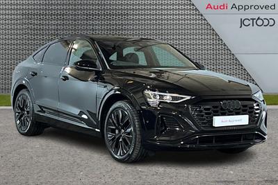 2024 Audi Q8 E-Tron 55 Black Edition Sportback 5dr Electric Auto quattro 114kWh (11kW Charger) (408 ps) at JCT600