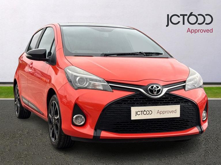 Used 2016 TOYOTA Yaris 1.33 Dual VVT-i Orange Edition Hatchback 5dr Petrol Manual Euro 6 (99 ps) Orange at JCT600