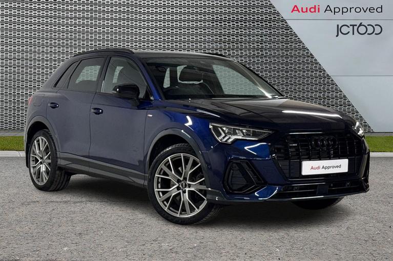 Used 2023 Audi Q3 2.0 TFSI 40 Vorsprung SUV 5dr Petrol S Tronic quattro Euro 6 (s/s) (190 ps) Blue at JCT600