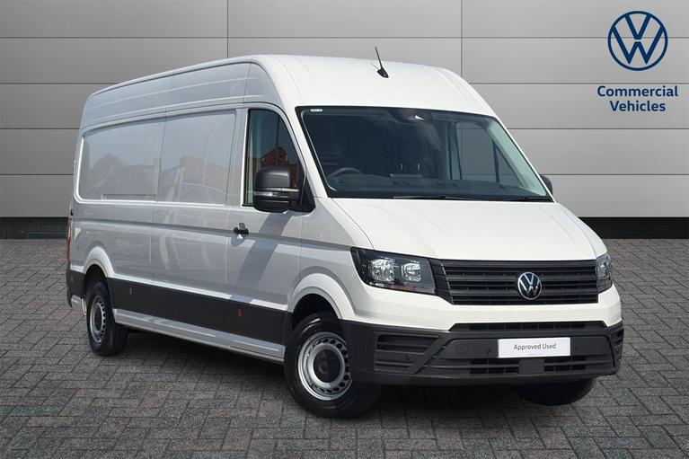 Used 2025 Volkswagen Crafter CR35 Commerce Plus LWB 140ps *AIR CON*APP CONNECT* Candy White at JCT600