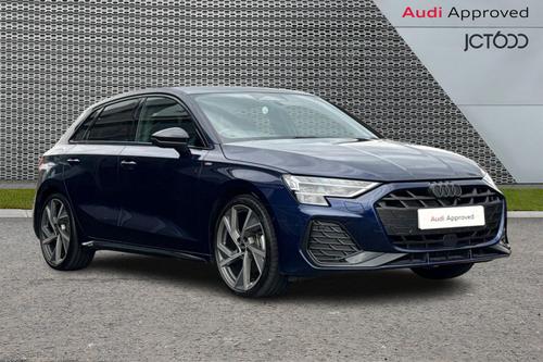 AUDI A3 1.5 TFSI Black Edition Sportback 5dr Petrol S Tronic Euro 6 (s/s) (150 ps)