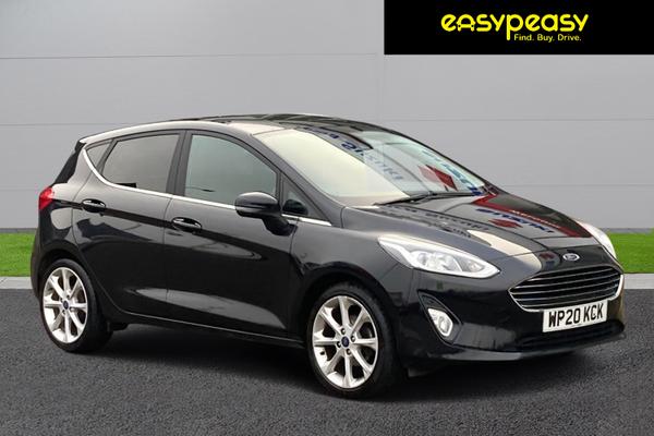 Used 2020 Ford FIESTA 1.0 EcoBoost 95 Titanium X 5dr Black at easypeasy