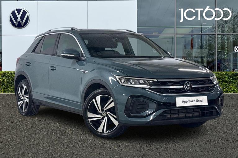 Used 2022 Volkswagen T-Roc R-Line 1.5 TSI 150PS 7-speed DSG 5 Door Petrol Blue at JCT600