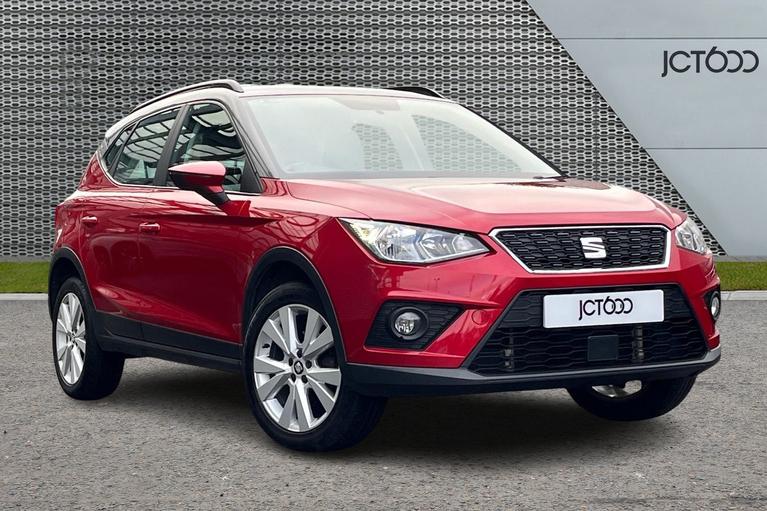 Used 2018 SEAT Arona 1.6 TDI SE Technology SUV 5dr Diesel Manual Euro 6 (s/s) (95 ps) Red at JCT600