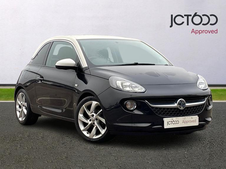 Used 2016 VAUXHALL Adam 1.4i SLAM Hatchback 3dr Petrol Manual Euro 6 (100 ps) Black at JCT600