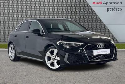 2022 AUDI A3 1.5 TFSI 35 S line Sportback 5dr Petrol Manual Euro 6 (s/s) (150 ps) at JCT600