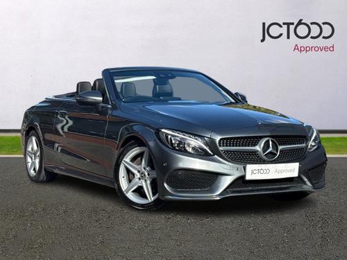 MERCEDES-BENZ C Class 2.1 C220d AMG Line (Premium Plus) Cabriolet 2dr Diesel G-Tronic+ Euro 6 (s/s) (170 ps)