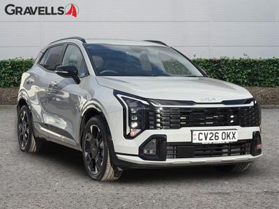 Used 2026 Kia SPORTAGE 1.6 h T-GDi GT-Line SUV 5dr Petrol Hybrid Auto Euro 6 (s/s) (235 bhp) wolf grey at Gravells