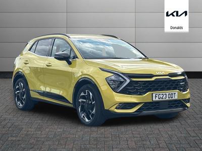 Used 2023 Kia Sportage 1.6 T-GDi ISG 48V GT-LINE Splash Lemon at Kia Motors UK