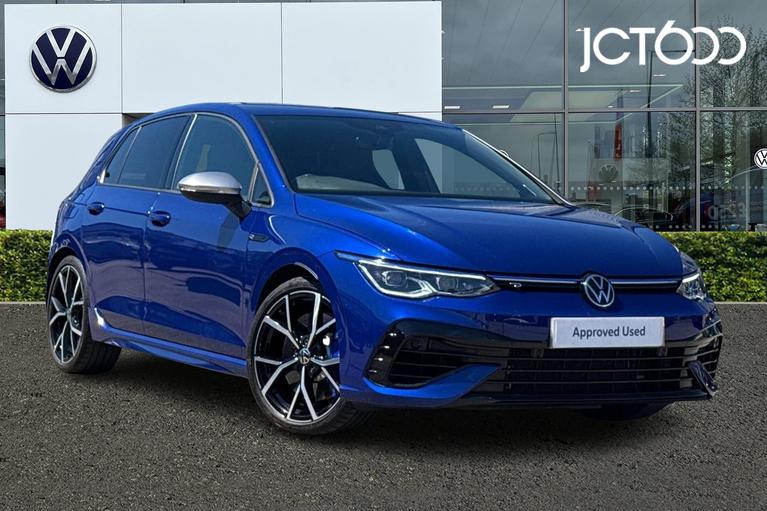 Used 2023 Volkswagen Golf 2.0 TSI R Hatchback 5dr Petrol DSG 4Motion Euro 6 (s/s) (320 ps) Blue at JCT600
