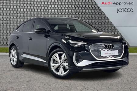 2026 AUDI Q4 E TRON 40 S LINE SPORTBACK 5DR ELECTRIC AUTO 63KWH 204 PS PRICE 35,231... photo