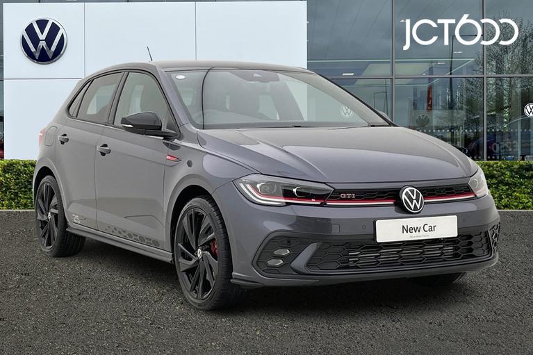 Used ~ VOLKSWAGEN Polo GTI Edition 25 2.0 TSI 207PS 7-speed DSG 5 Door Smokey  Grey/Black at JCT600