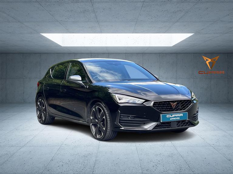 Used 2023 CUPRA Leon 1.4 eHybrid 12.8kWh VZ2 Hatchback 5dr Petrol Plug-in Hybrid DSG Euro 6 (s/s) (245 ps) Midnight Black at JCT600