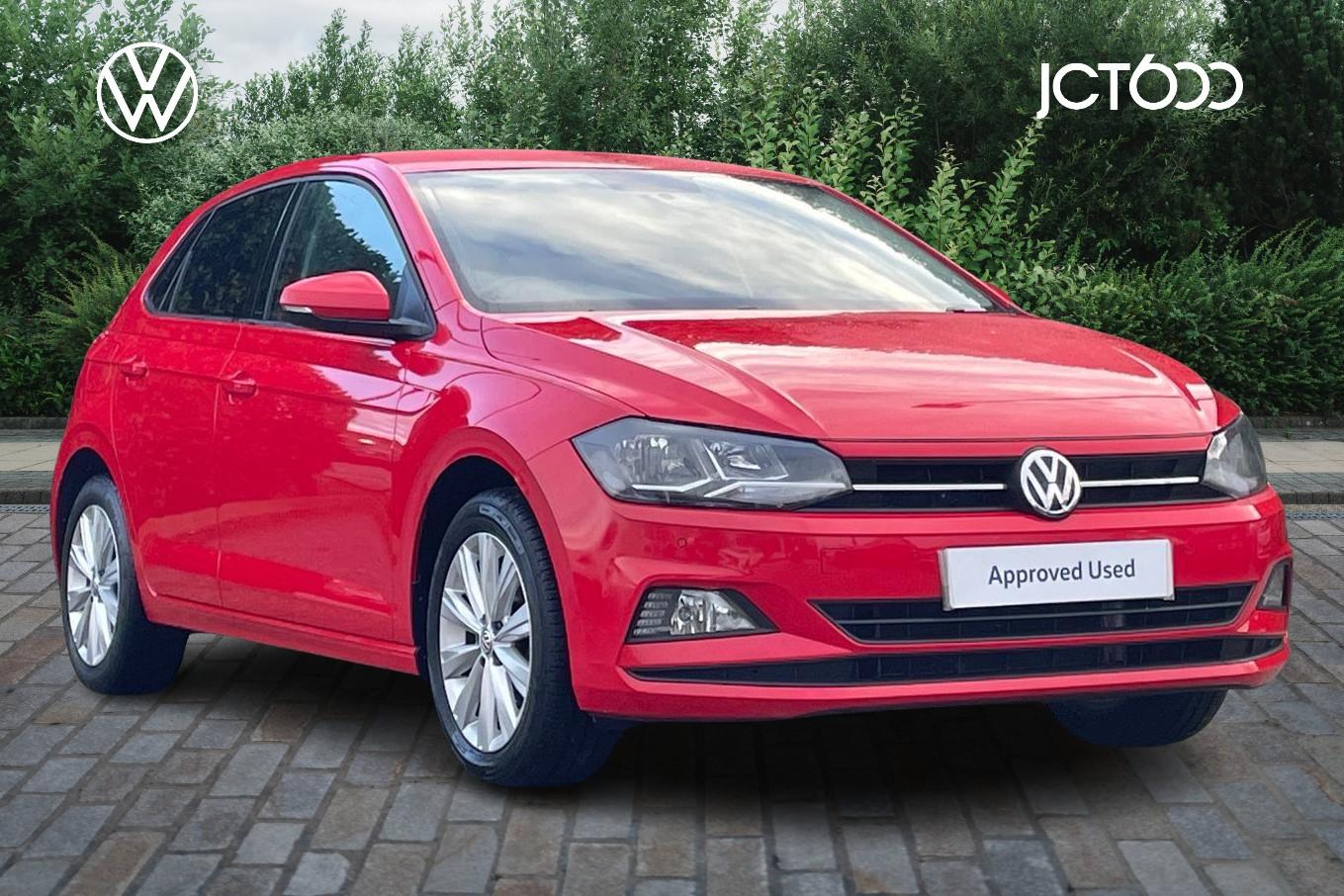 2020 Volkswagen Polo 1.0 TSI 95 Match 5dr £14,076 14,495 miles Red | JCT600