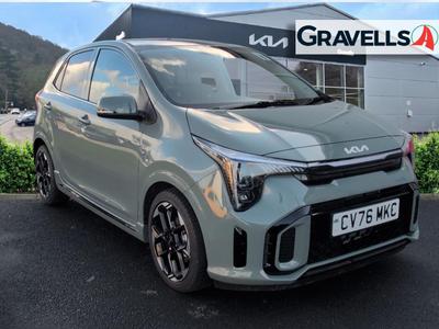 Used 2026 Kia PICANTO 1.0 GT-Line Hatchback 5dr Petrol Manual Euro 6 (s/s) (67 bhp) ADVENTUROUS GREEN at Gravells