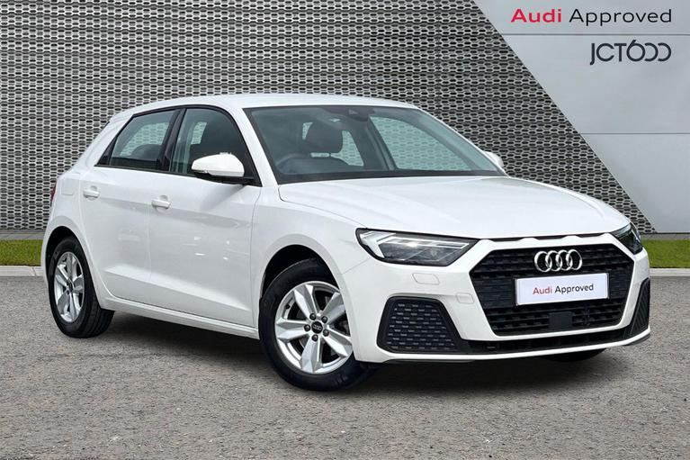 Used 2022 AUDI A1 1.0 TFSI 30 Technik Sportback 5dr Petrol S Tronic Euro 6 (s/s) (110 ps) White at JCT600