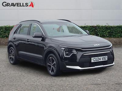 Used 2024 Kia NIRO 1.6 GDi 11.1kWh 2 SUV 5dr Petrol Plug-in Hybrid DCT Euro 6 (s/s) (180 bhp) midnight black at Gravells
