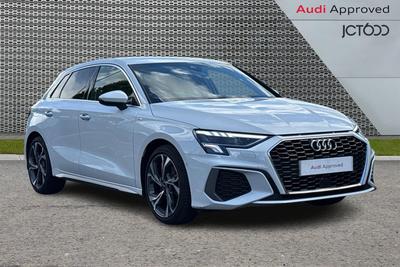 2024 AUDI A3 1.5 TFSI 35 S line Sportback 5dr Petrol S Tronic Euro 6 (s/s) (150 ps) at JCT600