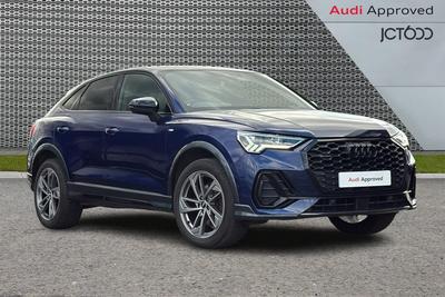 2021 AUDI Q3 2.0 TFSI 40 Black Edition Sportback 5dr Petrol S Tronic quattro Euro 6 (s/s) (190 ps) at JCT600